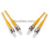ST to ST Fiber Optic Cable, Singlemode Duplex 8.3/125µ