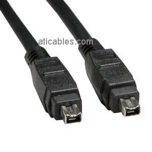 4 Pin to 4 Pin IEEE 1394 Firewire Cables